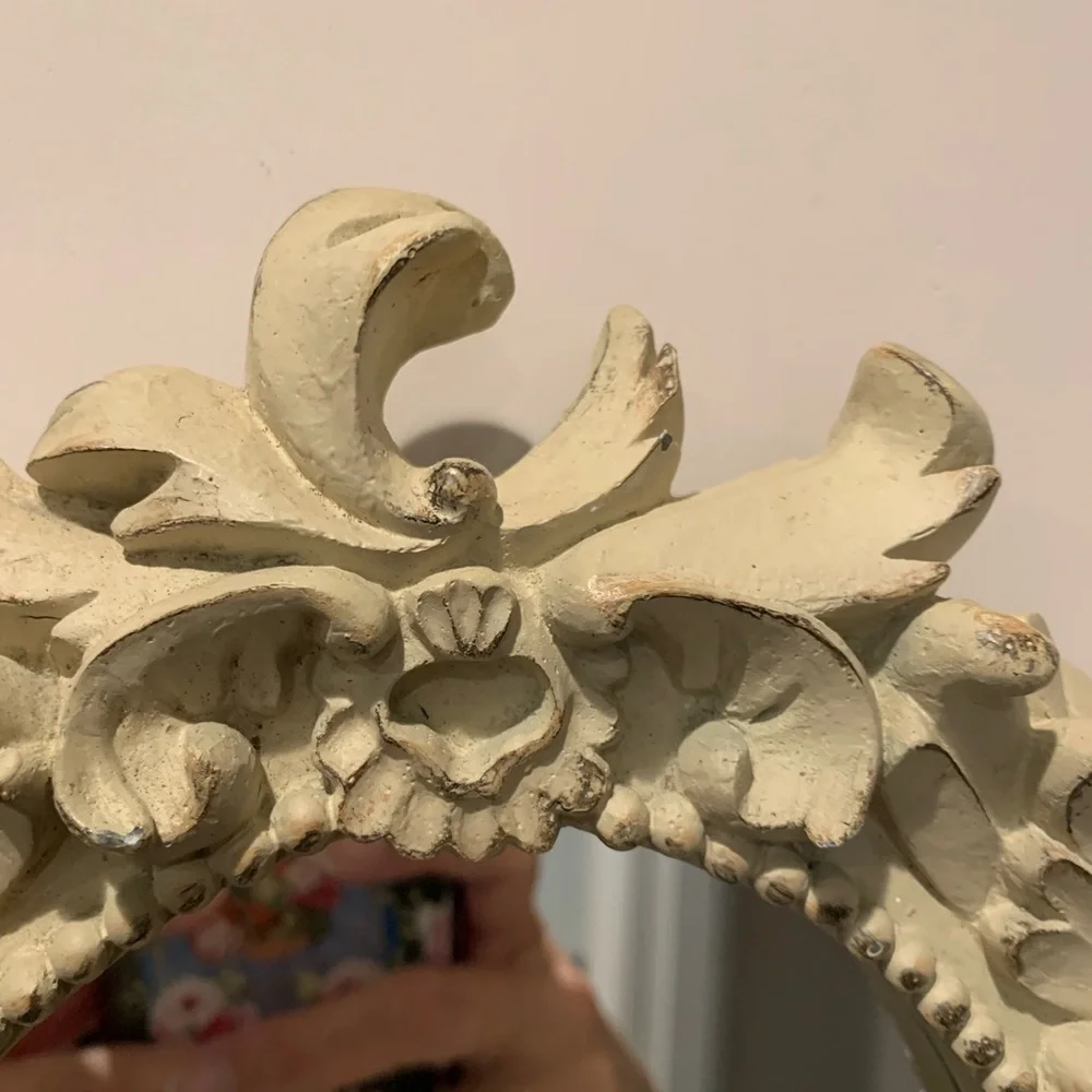 Vintage Parisian Style Wall Hanging mirror